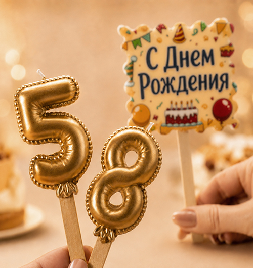 Свечки и открытки