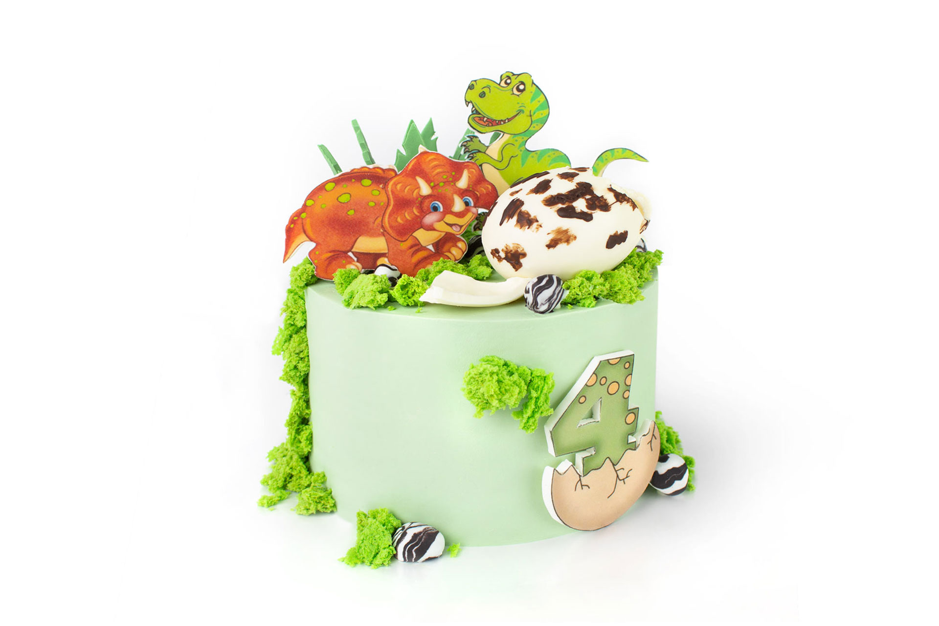 Торт Динозаврики