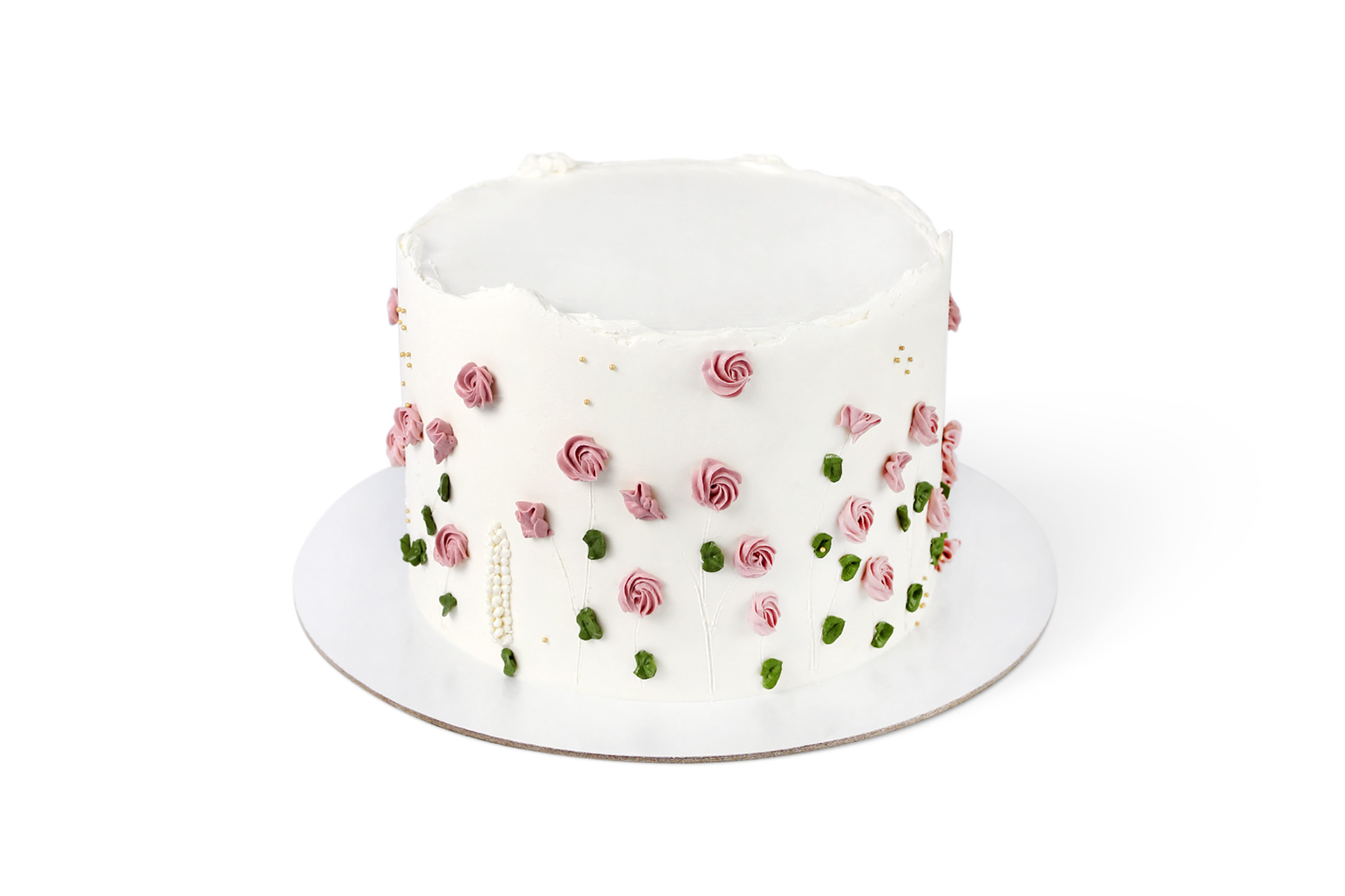 Торт Нежные розочки