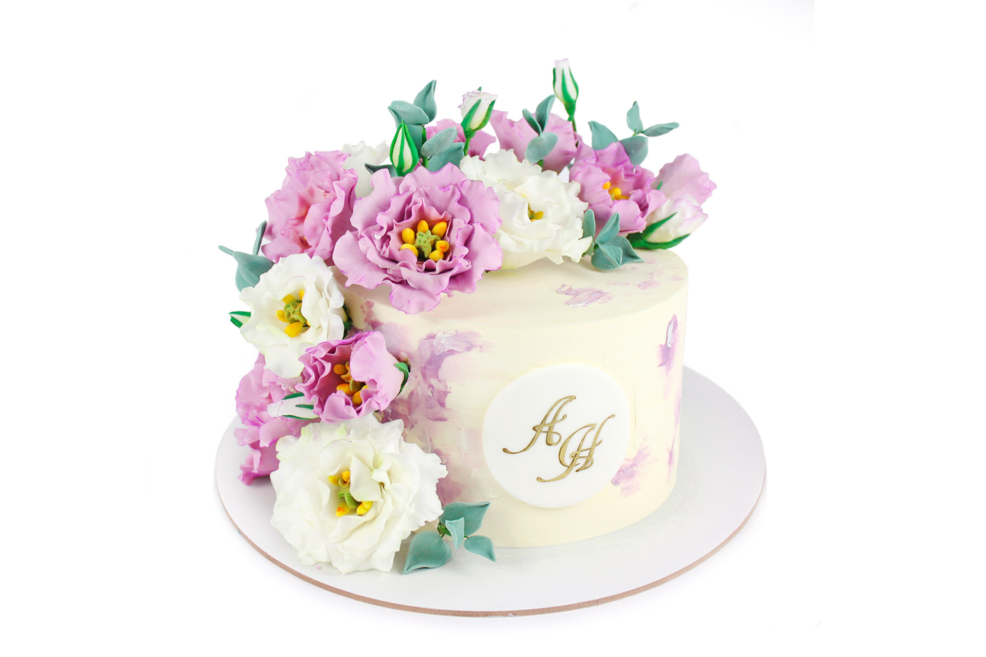 Торт Восхитительные эустомы