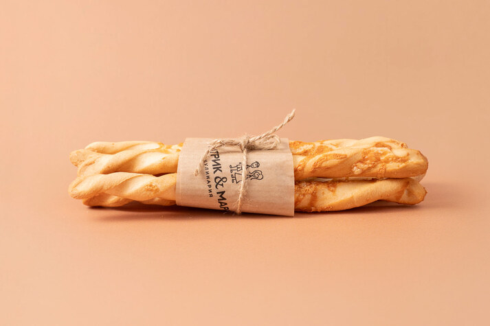 Палочки хлебные 150г Гриссини с сыром