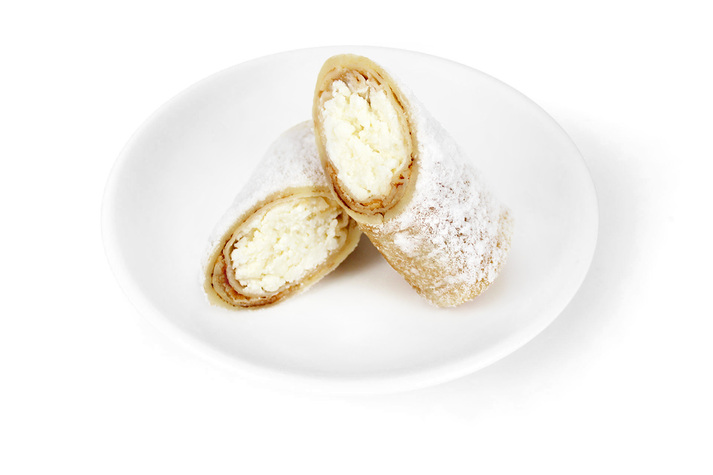 Блинчики с творогом