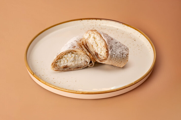 Блинчики с творогом