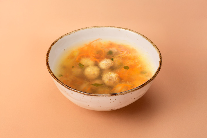 Суп с фрикадельками 