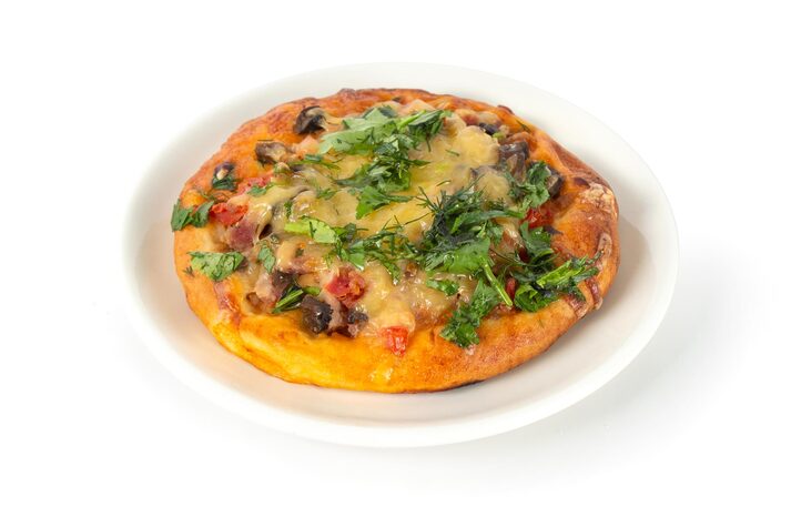 Мини-пицца на ряженке