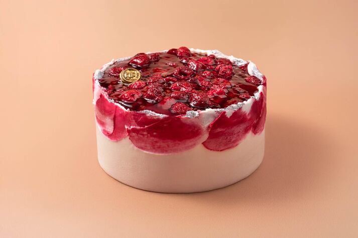 Торт Малиновый шифон