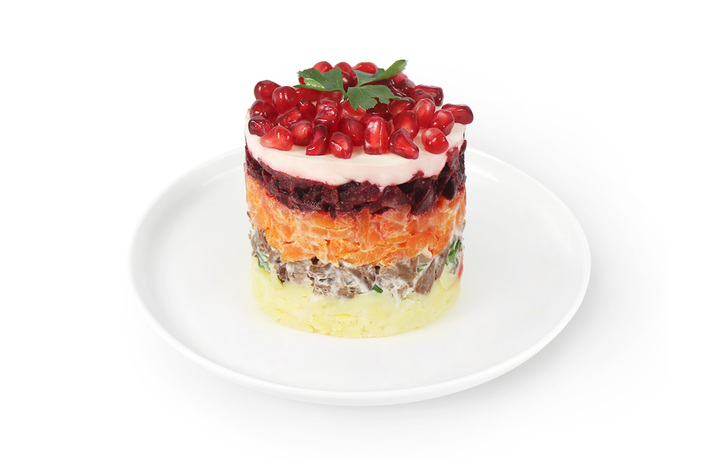 Салат Гранатовый браслет