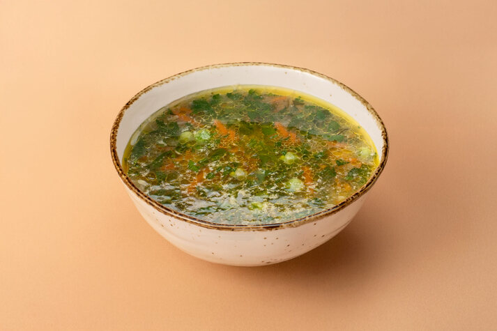 Суп гороховый с копченостями