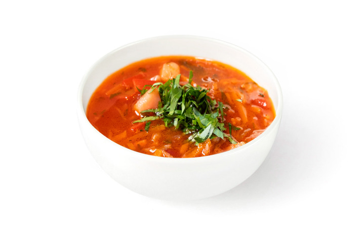 Борщ постный