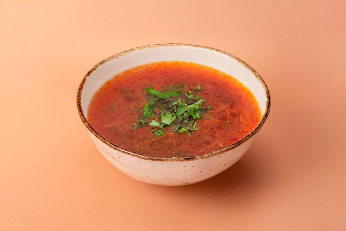 Борщ постный