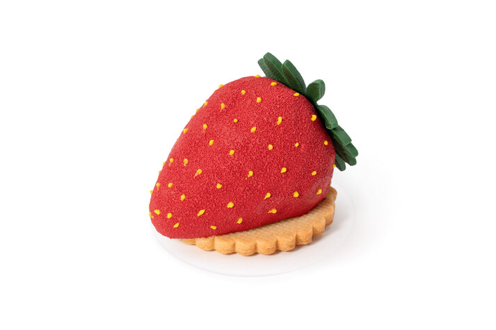 Пирожное муссовое Клубника