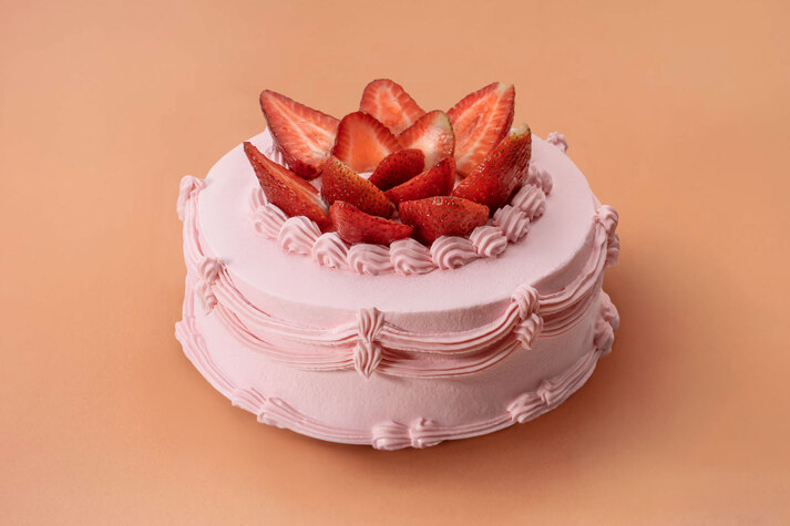 Торт Клубнично-йогуртовый