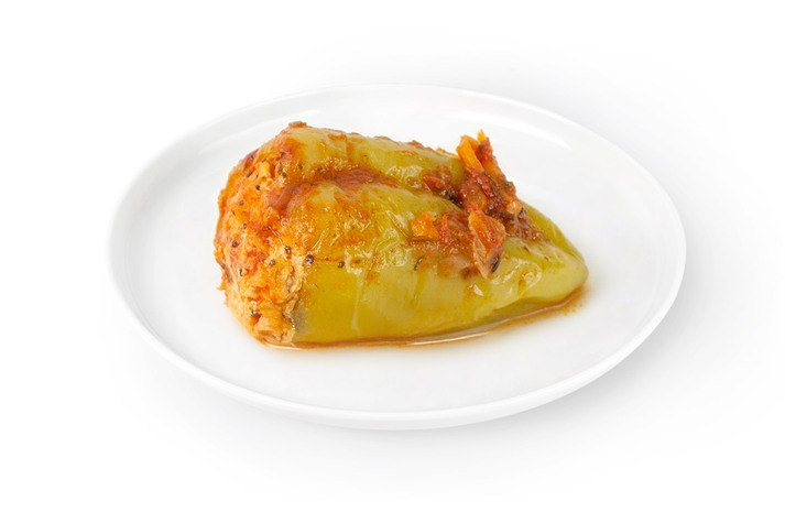 Перец фаршированный с индейкой