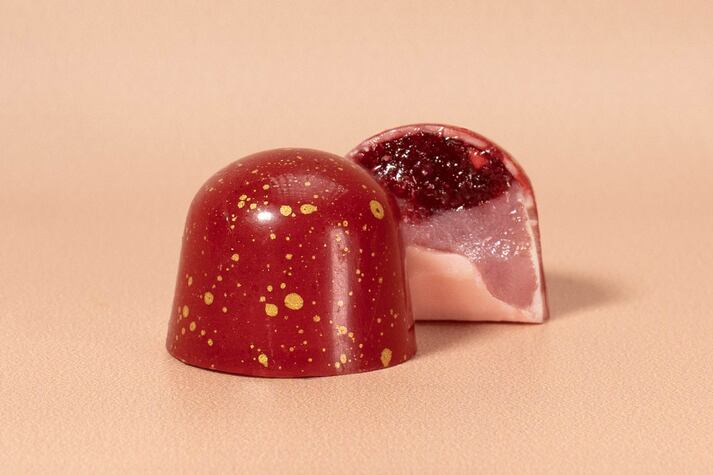 Конфета Клюква-рубин