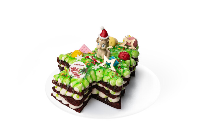 Торт Королевский бархат Елка