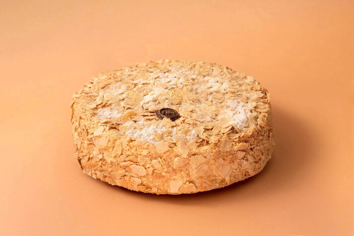 Торт Наполеон Смородина-Кокос