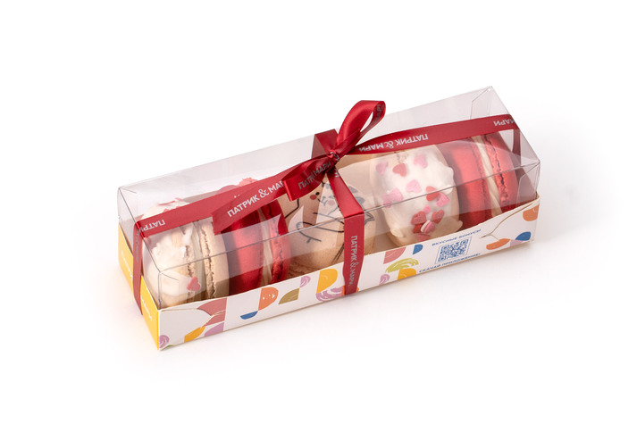 Набор макаронс 14 февраля