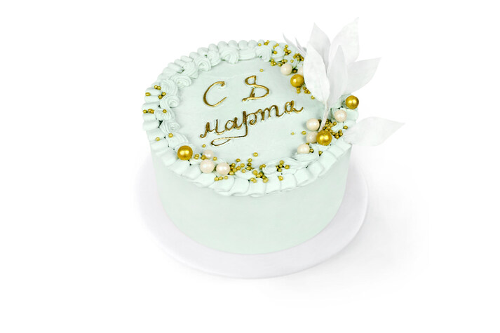 Торт Вишенка С 8 Марта 1шт-650г