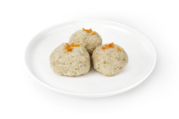 Тефтельки куриные с киноа на пару