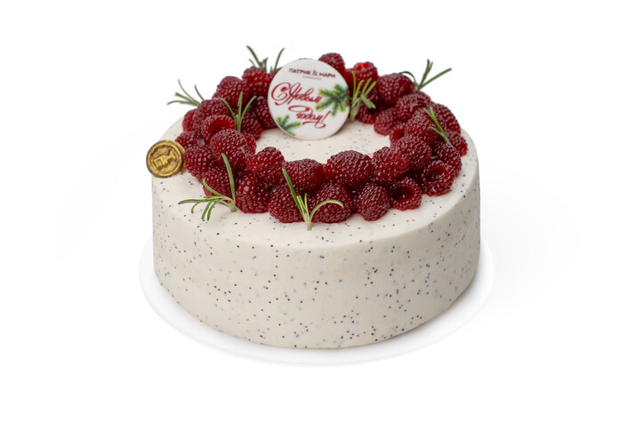 Торт Маковый с ягодой