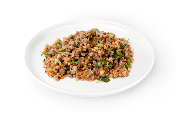 Каша гречневая с овощами