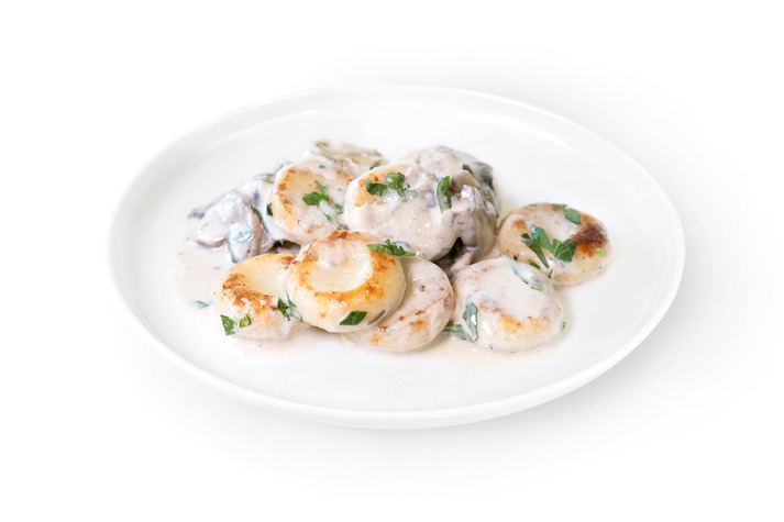 Ньокки с грибами