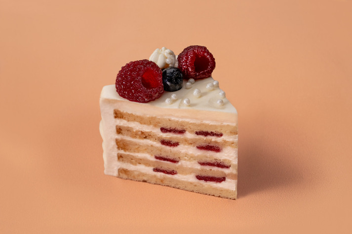 Торт Молочная девочка порция