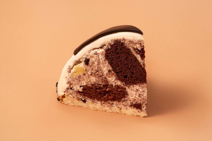 Торт Шоколадный сметанник порция