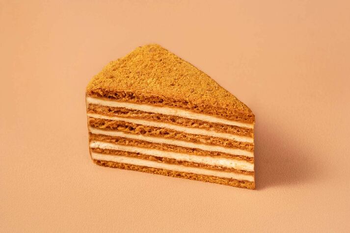 Торт Рыжик порция