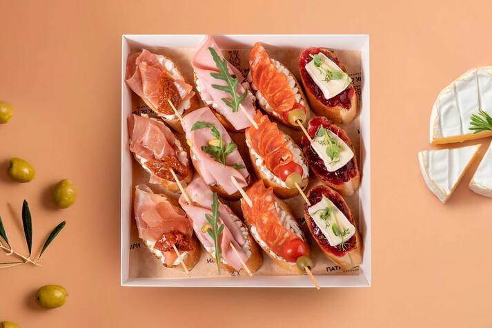 Сет из брускетт Микс №1