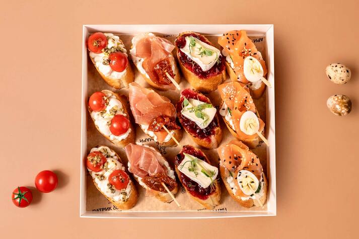 Сет из брускетт Гурман