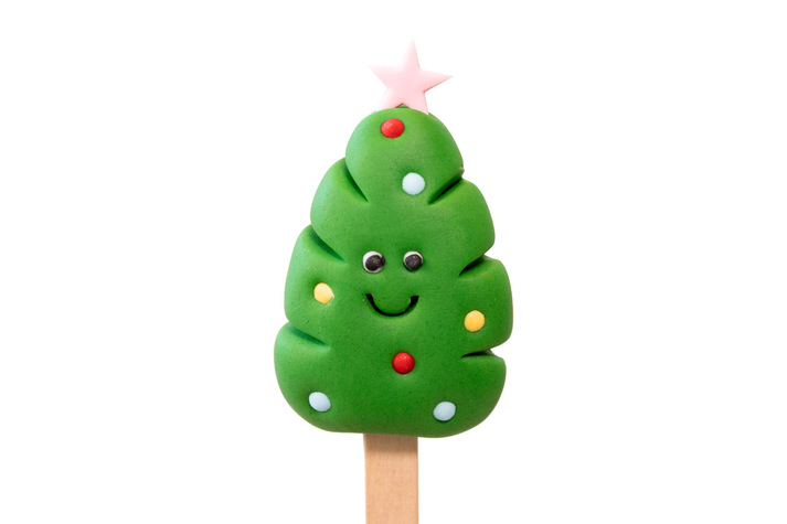 Лолли-попс Милая елочка кондитерское изделие из сахарных масс