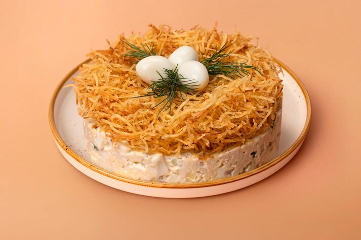 Салат Гнездо глухаря