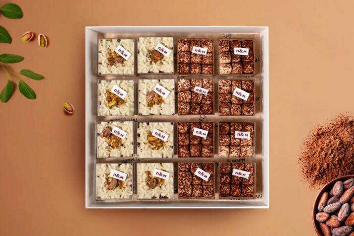 Сет из трайфлов ассорти Черный ангел