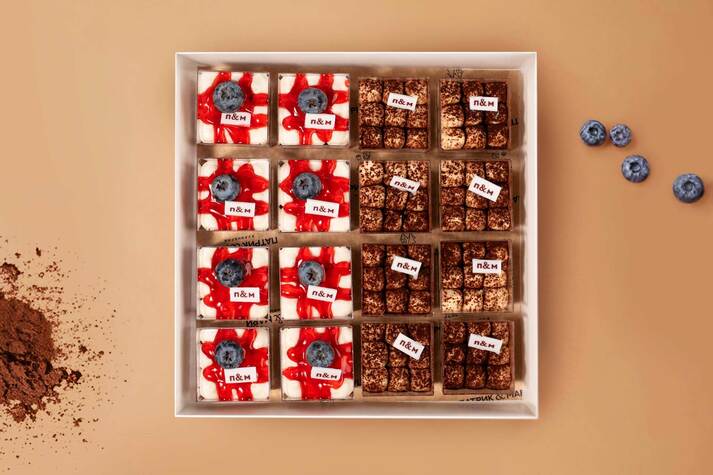 Сет из трайфлов ассорти Фарфоровая коллекция