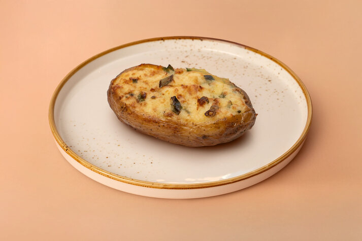 Картофель запеченный с пармезаном