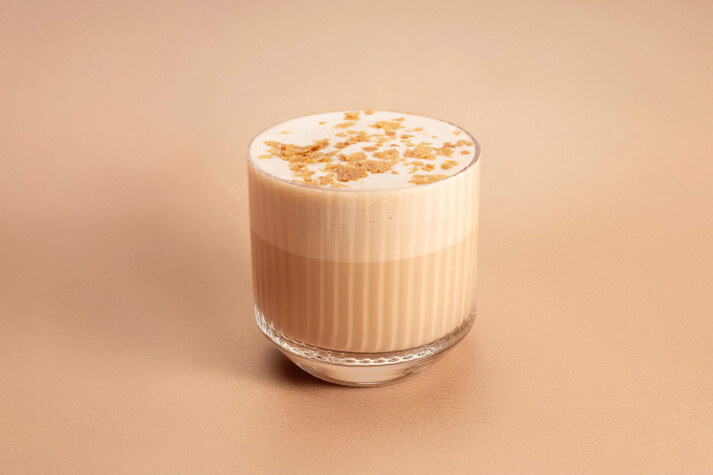 Кофе Латте Банан-карамель