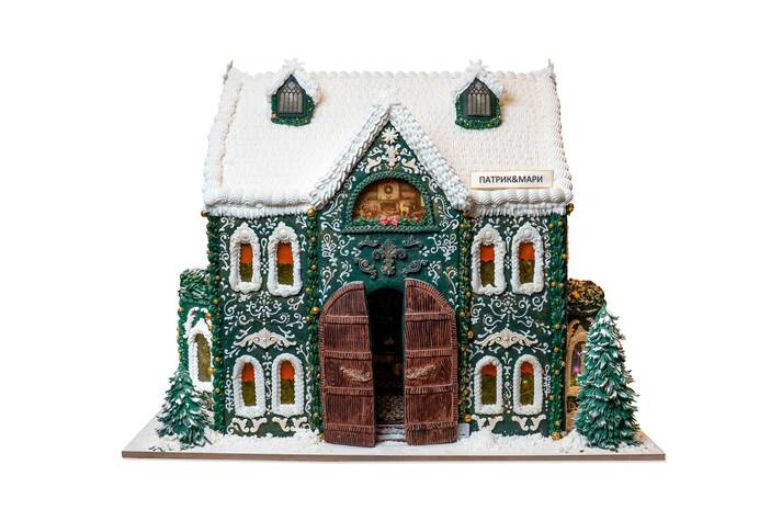 Пряничный домик Новогодний