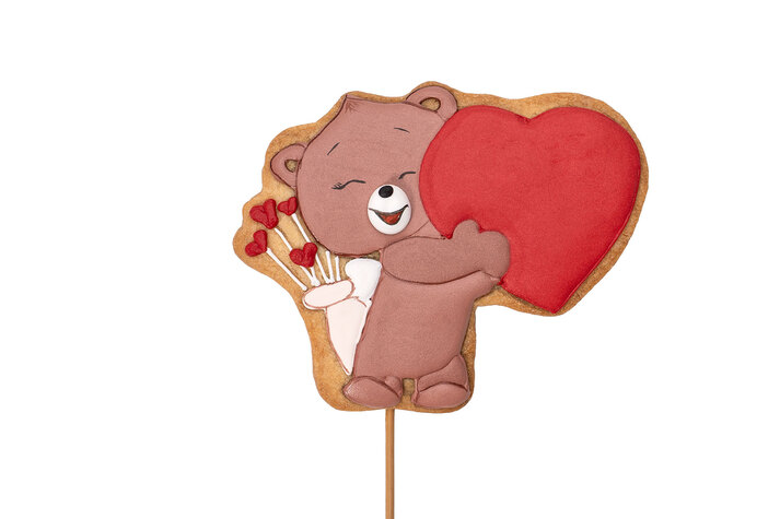 Печенье сдобное Влюбленный мишка