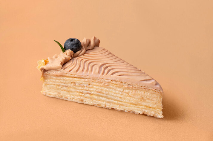 Торт блинный Крепвиль порция