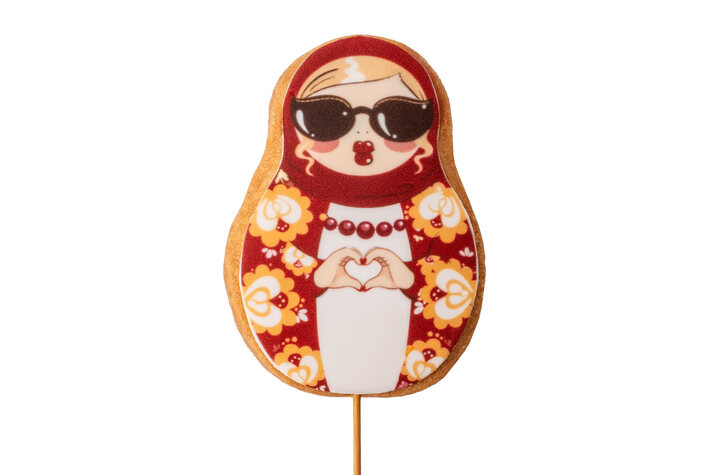 Печенье сдобное Матрешка в очках