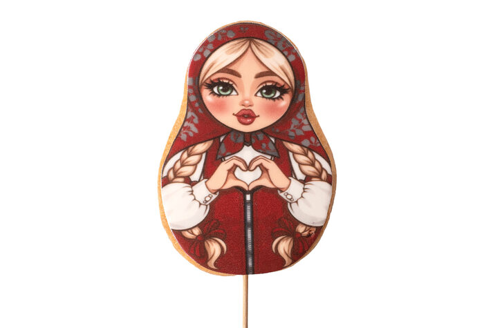 Печенье 70г сдобное Матрешка