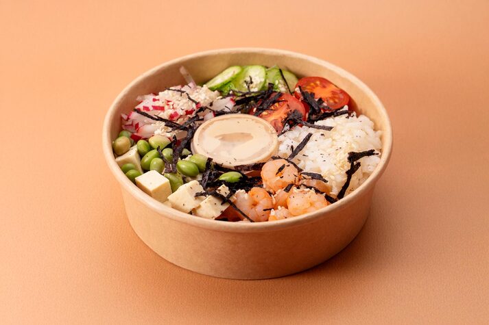 Поке с креветкой