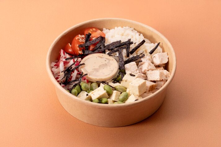 Поке с куриным филе