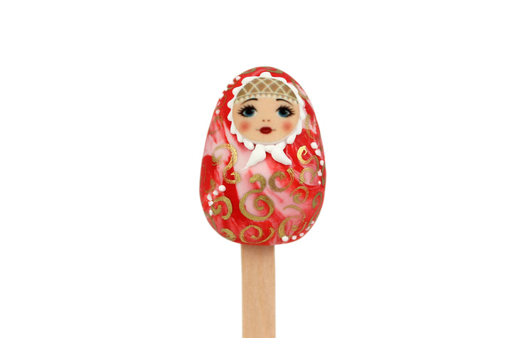 Лолли-попс Пасхальное кондитерское изделие из сахарных масс