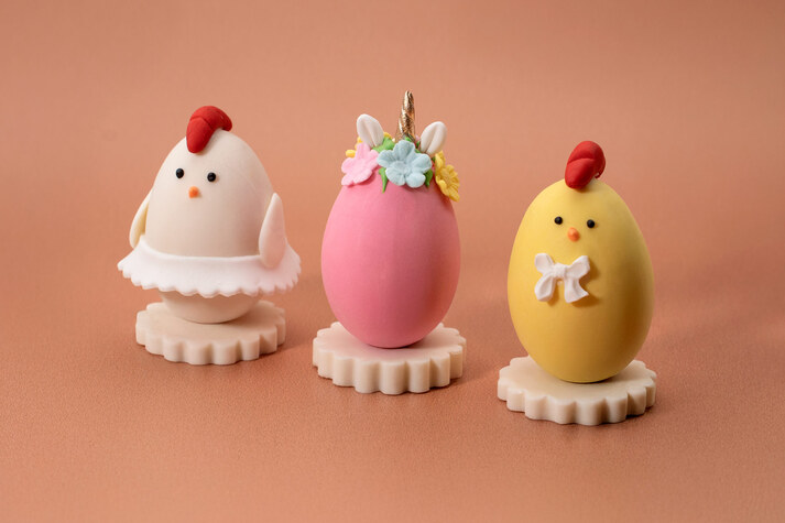 Набор Зверушка из белой глазури изделие кондитерское из глазури