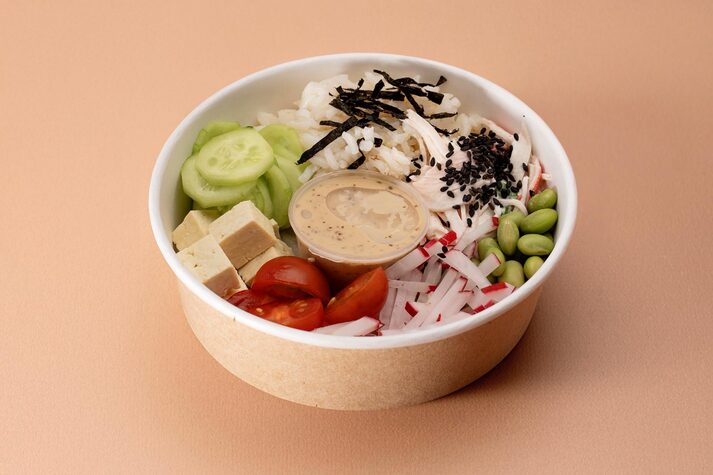 Поке с крабом